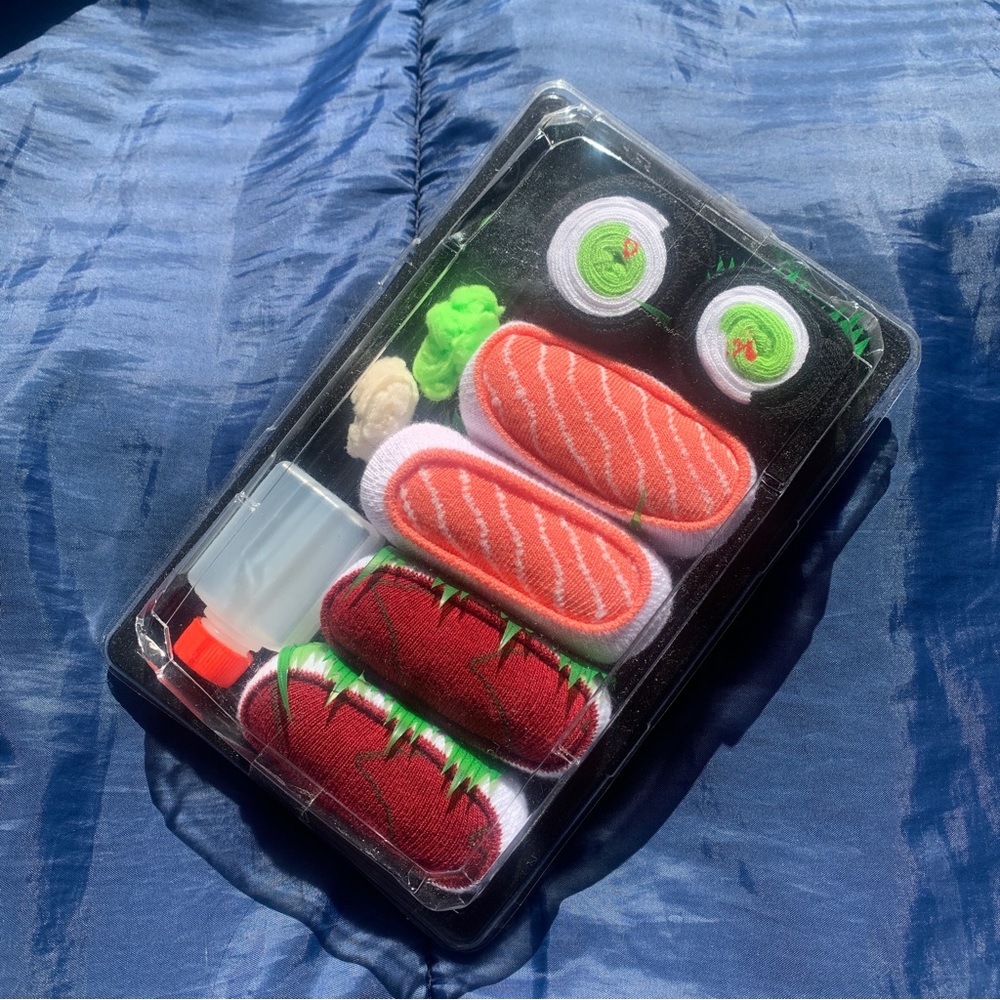 Set of 3 Sushi Socks